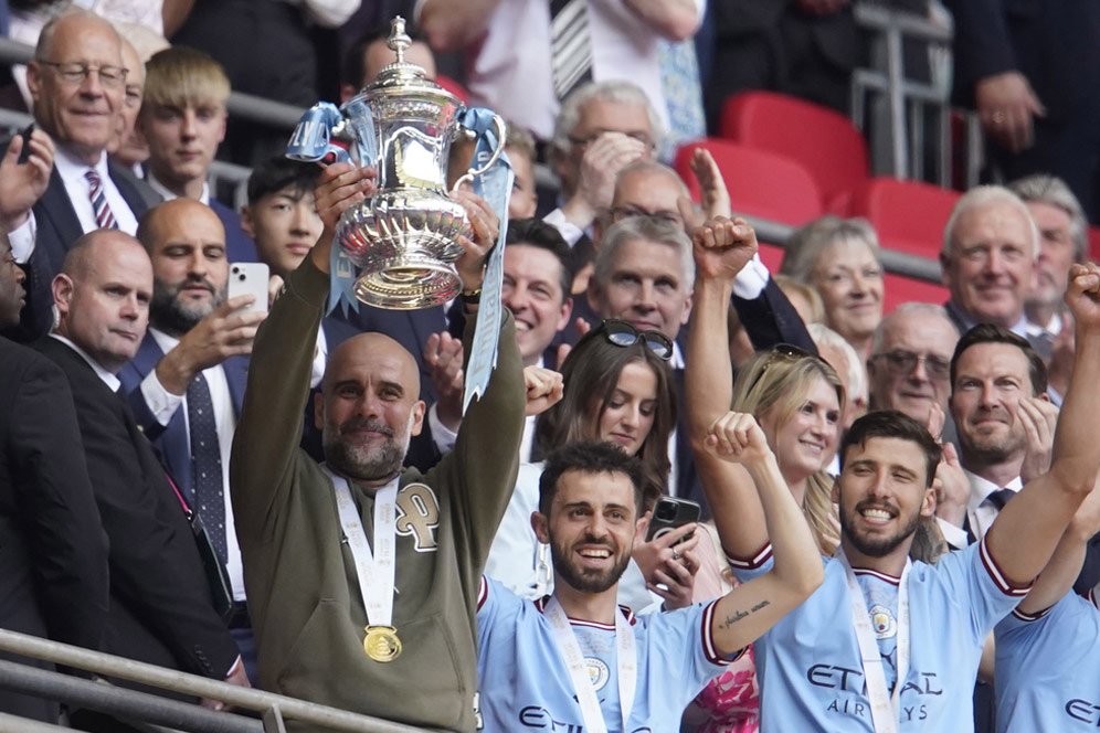 Premier League dan FA Cup Sudah, Rintangan Terakhir Treble Man City adalah Inter Milan