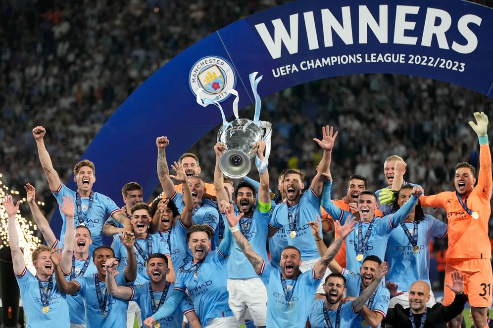 Daftar Juara Liga Champions: Man City Raih Trofi Perdana