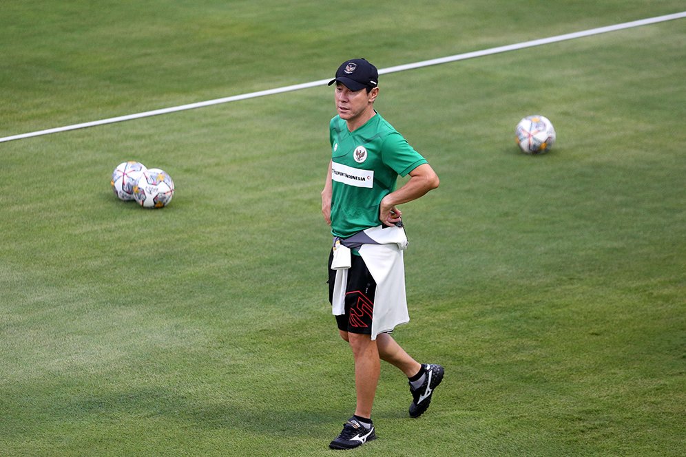 Shin Tae-yong Ceritakan Kondisi Latihan Perdana Timnas Indonesia di Surabaya untuk Lawan Turkmenistan