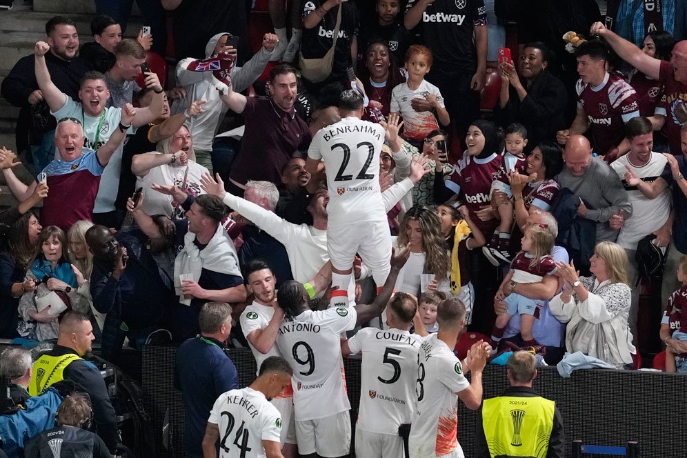 Juara! Saksikan Aksi West Ham Saat Sikat Fiorentina di Final UEFA Europa Conference League