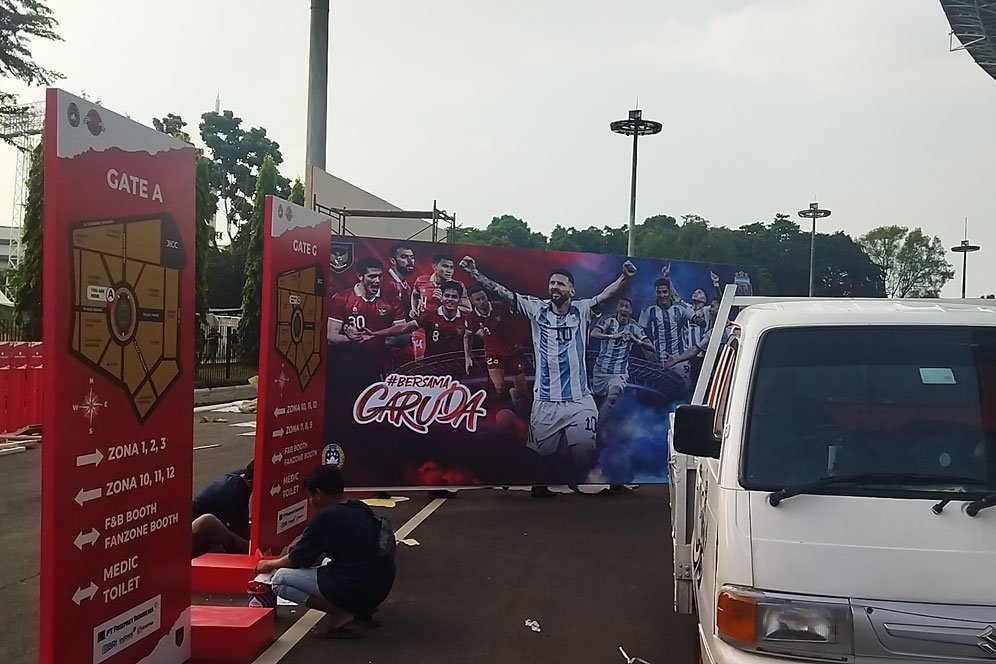Awas Ledakan Antusiasme di Sekitaran SUGBK di Hari-H Timnas Indonesia vs Argentina