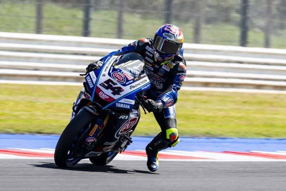 Hasil Superpole Race WorldSBK Prancis: Toprak Razgatlioglu Menang, Bautista Tabrak Rinaldi