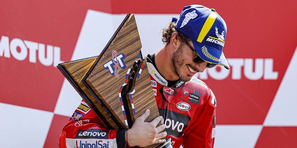Pecco Bagnaia Samai Kemenangan Andrea Dovizioso, Kapan Susul Valentino Rossi?
