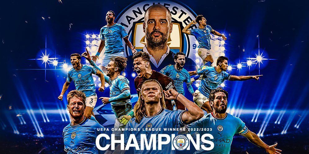 Selamat! Manchester City Juara Liga Champions 2022/2023 - Bola.net