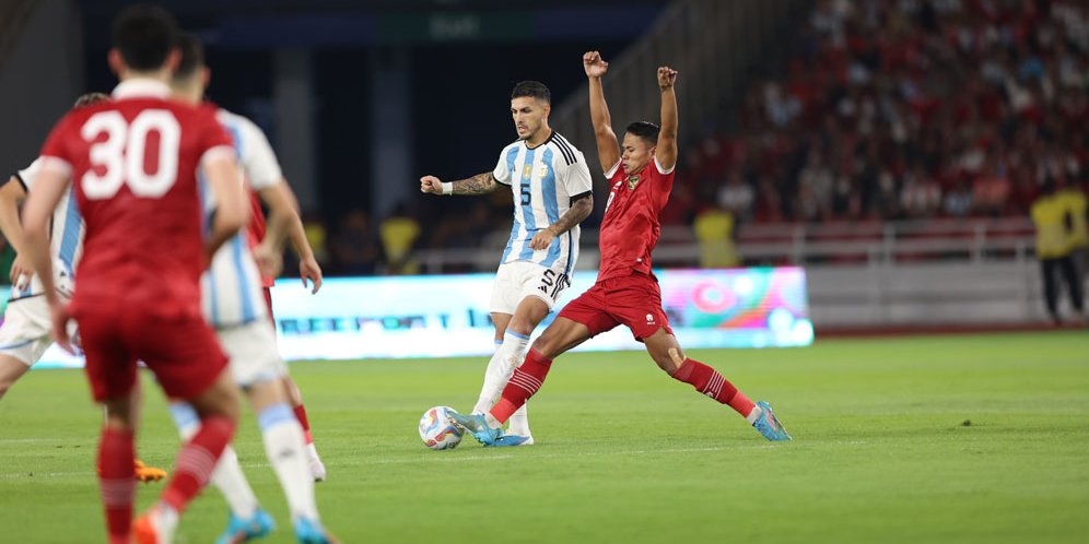 Match Timnas Man of the Match Timnas Indonesia vs Timnas Argentina: Leandro Paredes ...
