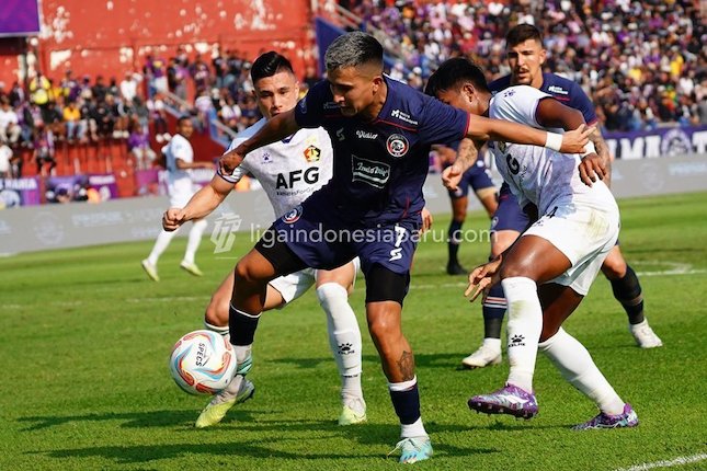 Hasil Persik Kediri vs Arema FC: Skor 5-2