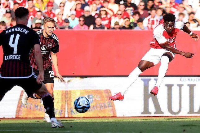 14 Juli 2023: FC Nurnberg 1-1 Arsenal