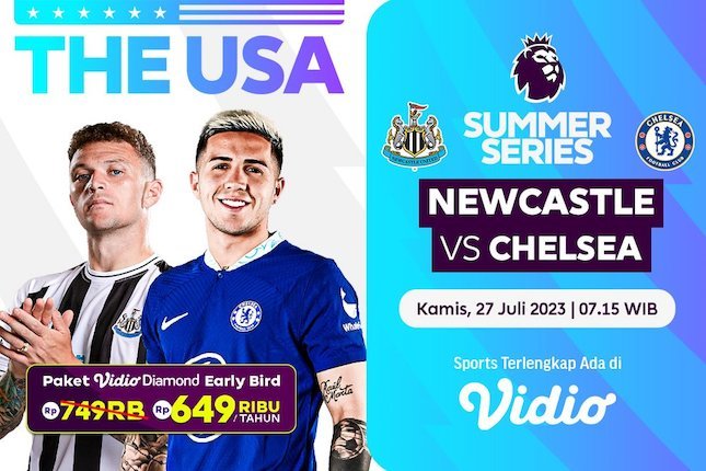 Jadwal dan Live Streaming Newcastle Vs Chelsea di Vidio - Bola.net