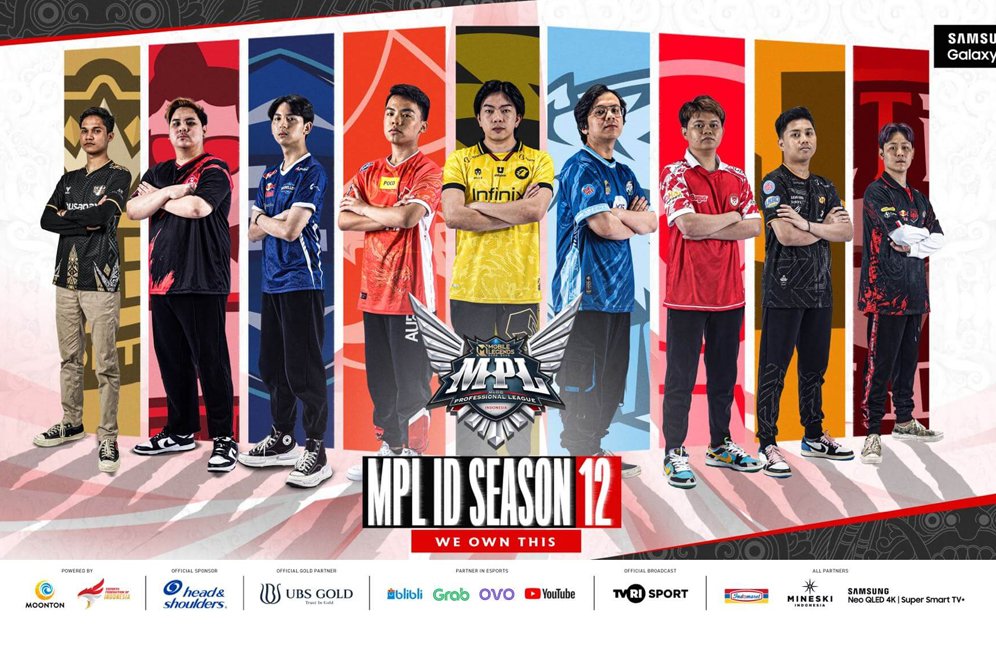 Daftar Lengkap Tim dan Roaster di MPL Indonesia Season 12 (MPL ID S12) 2023