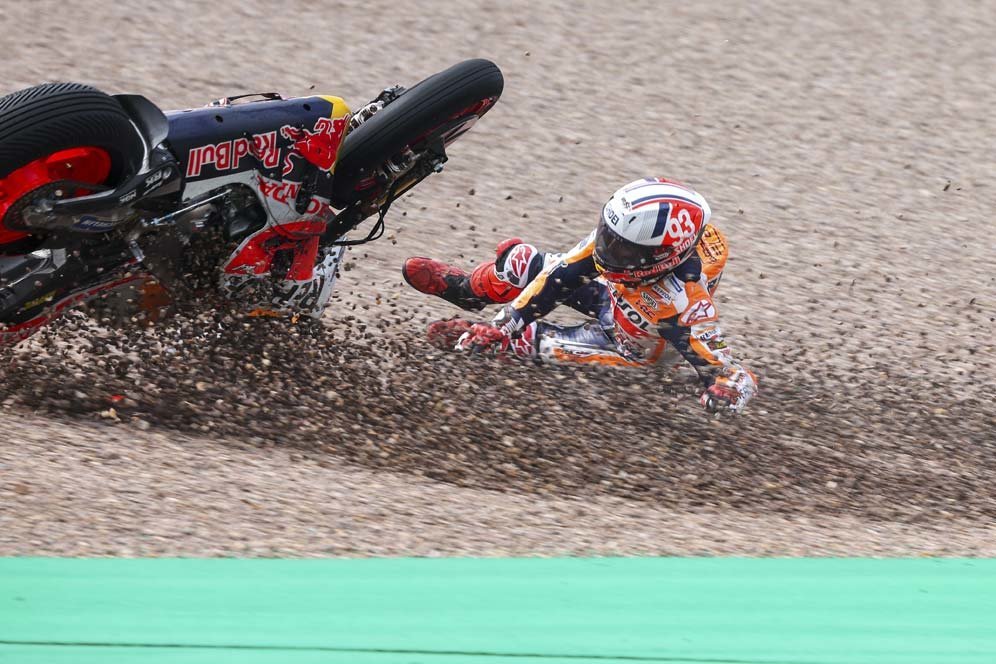 MotoGP 2023 Jalan 8 Seri, Marc Marquez Pimpin 'Klasemen Sementara' Kecelakaan