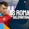 Link Live Streaming Serie A Roma vs Salernitana di beIN 1 dan Vidio