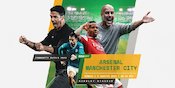 Link Live Streaming Arsenal vs Manchester City di Bein dan Vidio