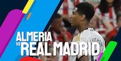 Link Live Streaming La Liga Almeria vs Madrid di beIN 3 dan Vidio