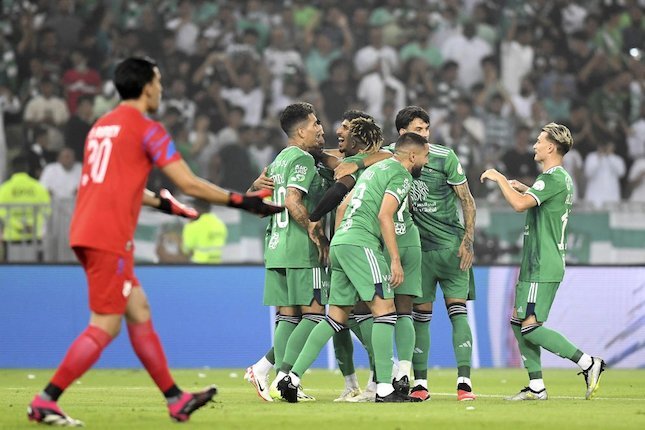 Skuad Al Ahli (c) AP Photo/Jameel