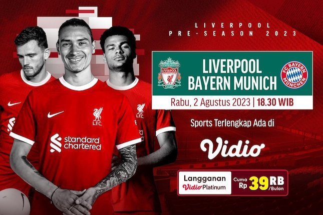 Saksikan Live Streaming Liverpool Vs Bayern Munchen di Vidio