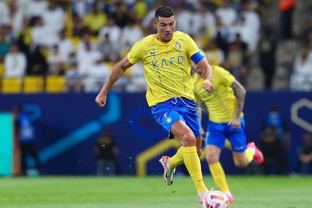 Aksi Cristiano Ronaldo (c) Al Nassr Official