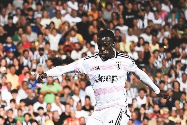 Pemain Juventus, Timothy Weah, di pramusim 2023/2024 (c) Instagram/juventus