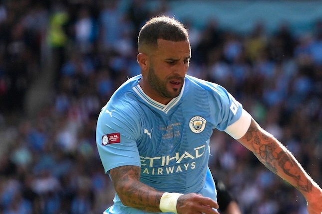 Bek Manchester City, Kyle Walker (c) AP Photo/Kirsty Wigglesworth