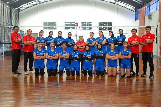 Skuad Timnas Voli Indonesia untuk SEA VLeague 2023