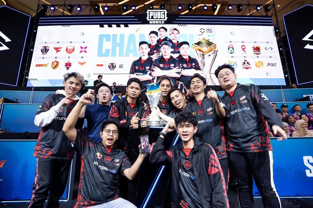 Mantap! Tim Indonesia Jadi Juara Turnamen Esports PUBG Mobile Kasta Tertinggi di Asia Tenggara