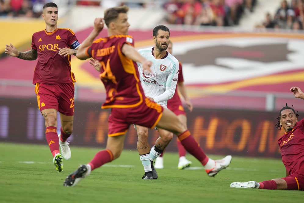 Man of the Match AS Roma vs Salernitana: Antonio Candreva