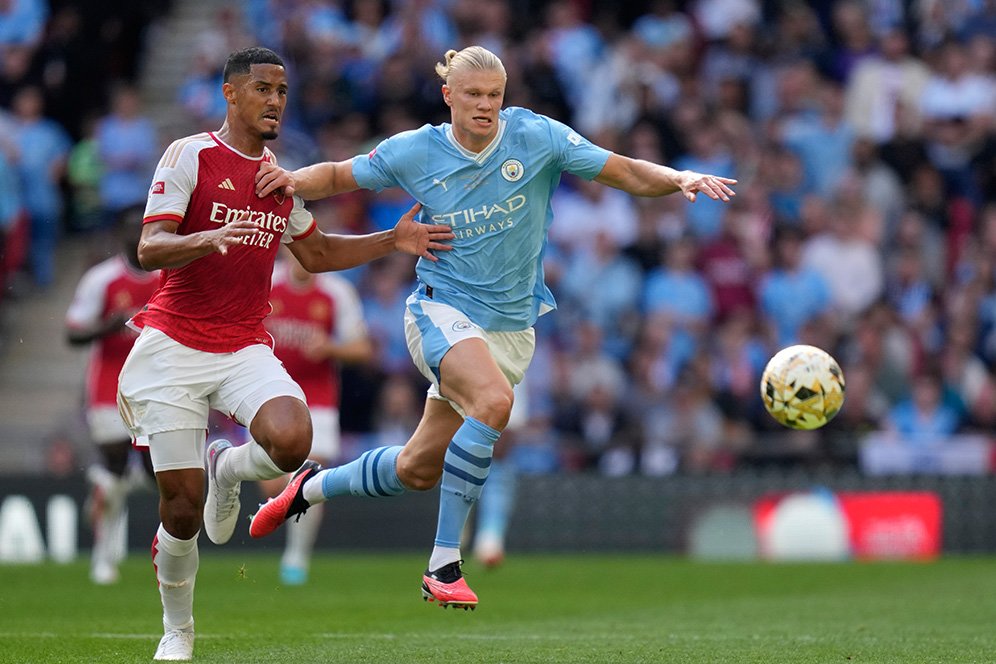 Ayah Erling Haaland Ejek Arsenal Usai Tumbangkan Manchester City di Community Shield