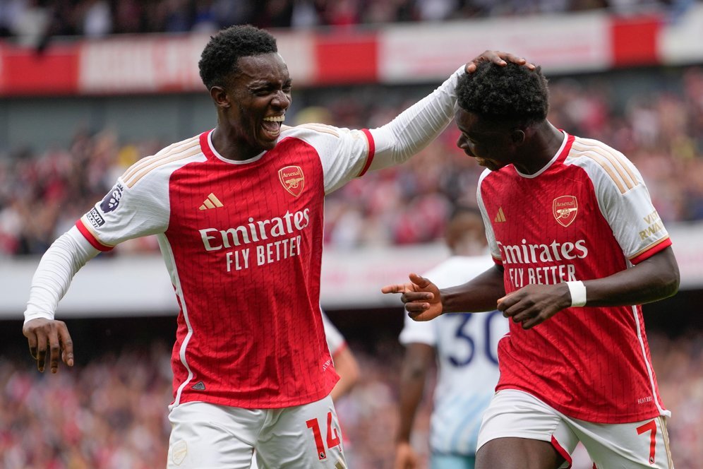 Hasil Arsenal vs Nottingham Forest: Skor 2-1