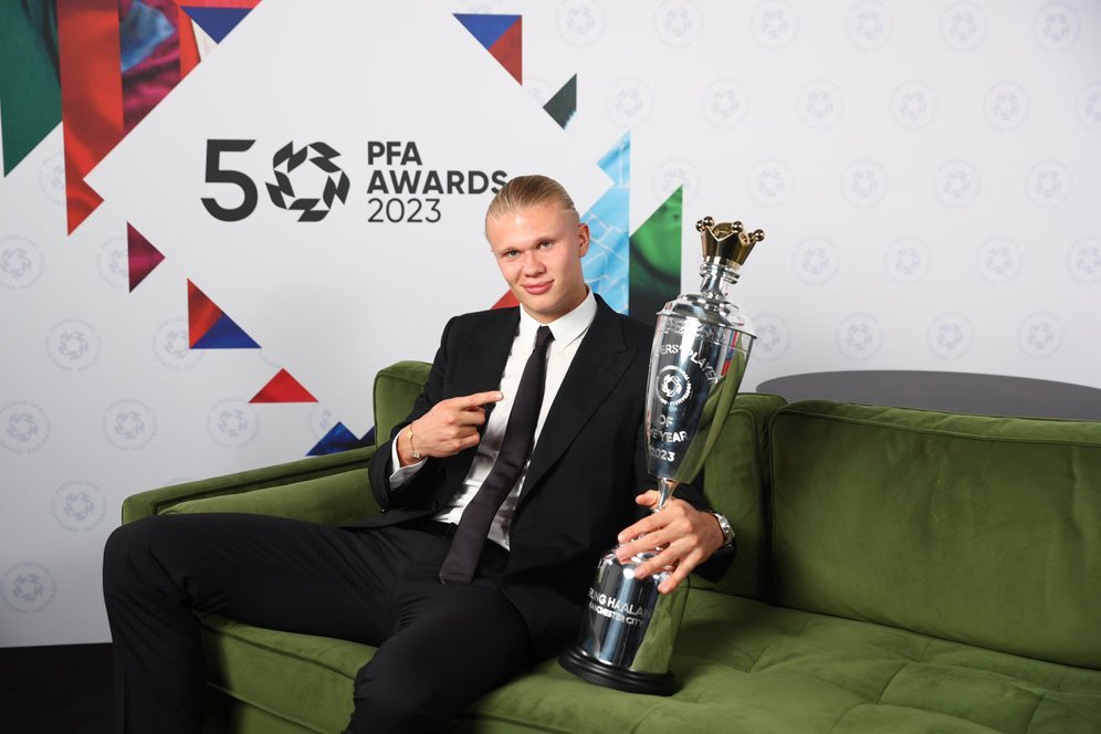 Erling Haaland Raih Gelar PFA Player of the Year 2022/2023