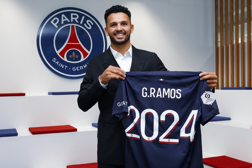 Striker Baru Nih! PSG Resmikan Transfer Goncalo Ramos