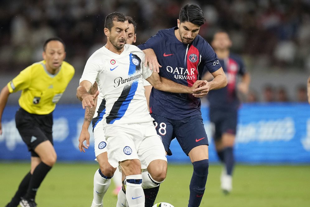 Hasil PSG vs Inter Milan: 1-2 Hasil PSG vs Inter Milan: 1-2