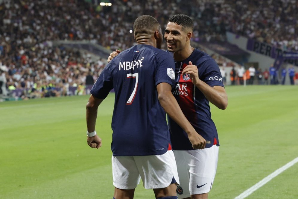 Hasil Toulouse vs PSG: Skor 1-1