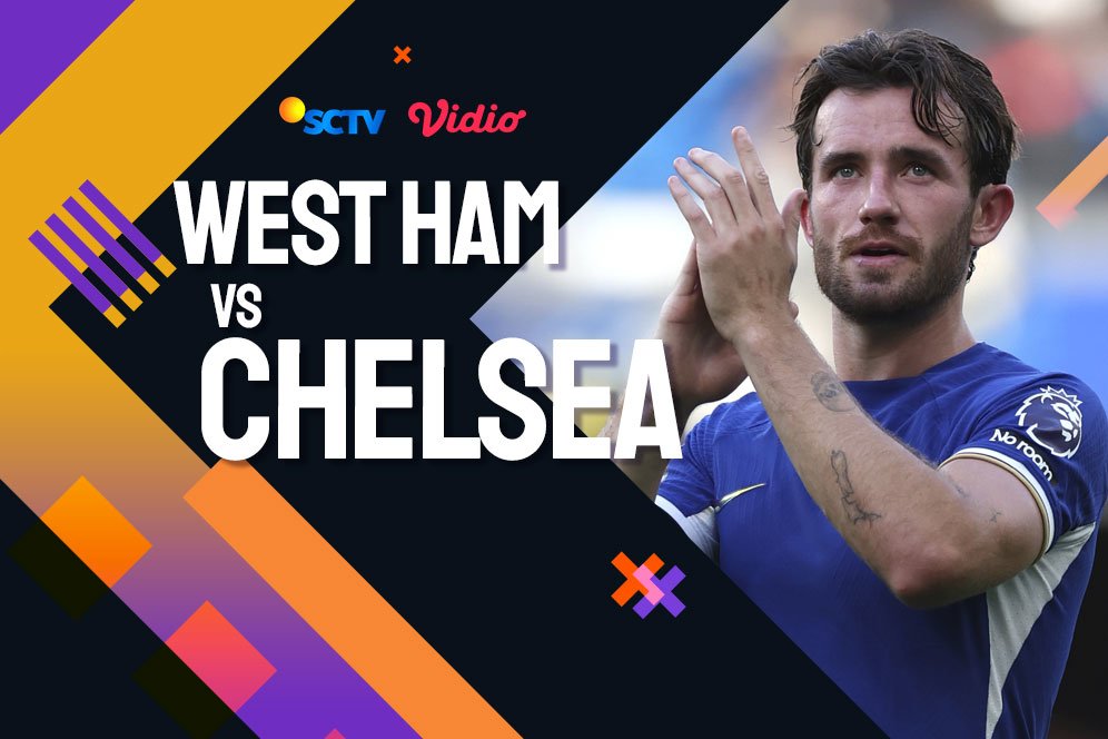 Link Live Streaming Premier League West Ham vs Chelsea di SCTV dan Vidio