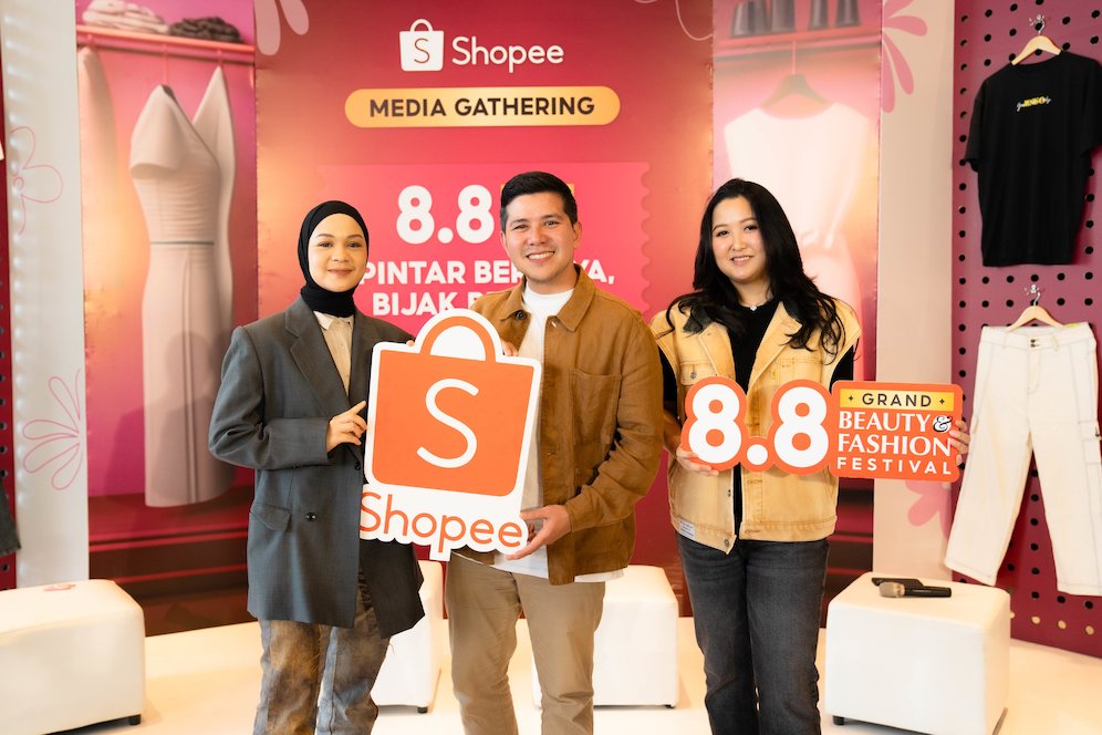 Tantri Namirah dan Haykal Kamil Ungkap Arti Fashion pada Shopee 8.8 Grand Beauty & Fashion Festival