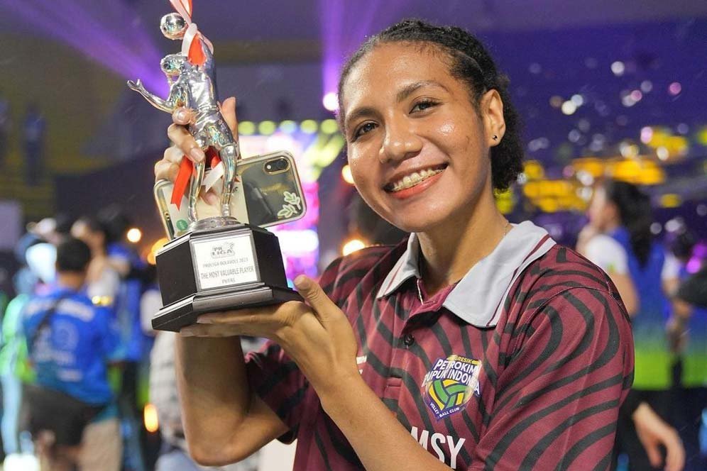 Profil Mediol Stiovanny Yoku: MVP Proliga, Jagoan Indonesia di SEA V League 2023 Putri Profil Mediol Stiovanny Yoku: MVP Proliga, Jagoan Indonesia di SEA V League 2023 Putri