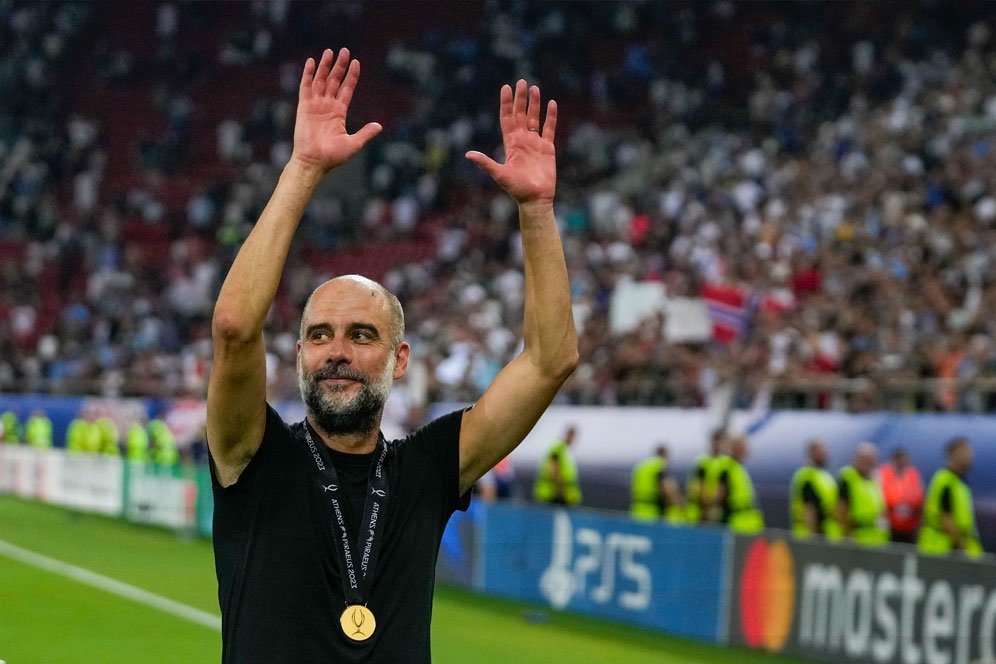 Welcome Back! Kondisi Fisik Membaik, Josep Guardiola Kembali ke Skuad Manchester City