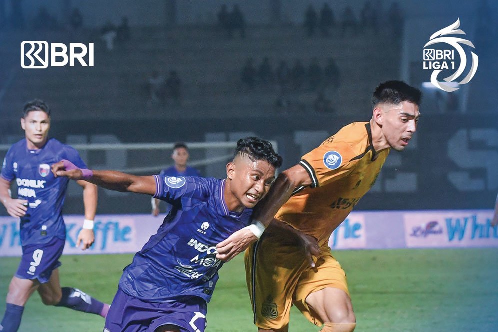 Gol Tunggal Matias Mier Antarkan Bhayangkara Jegal Persita