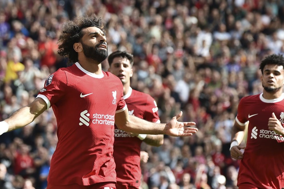 Hasil Liverpool vs Bournemouth: Skor 3-1