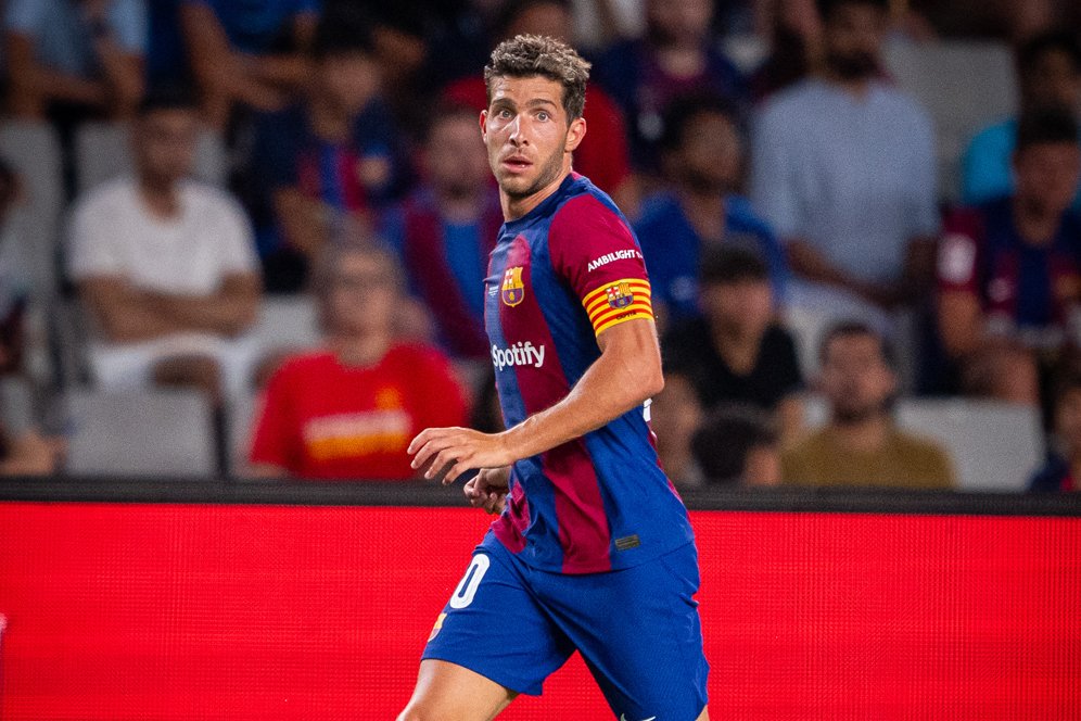 Sergi Roberto Gugup Saat Pidato sebagai Kapten Utama Barcelona