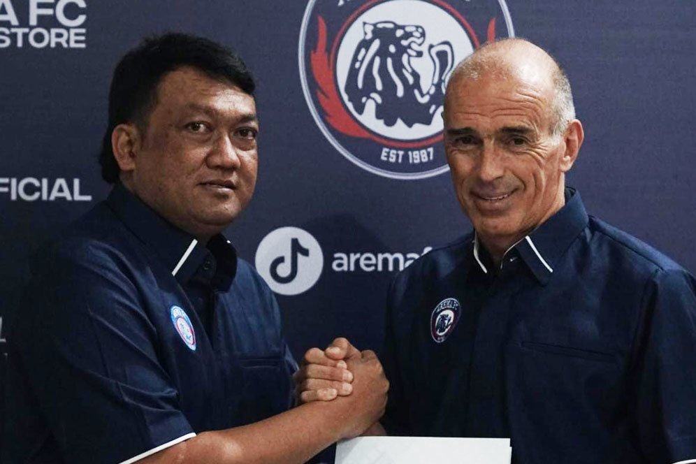 Arema FC Resmi Perkenalkan Fernando Valente Sebagai Pelatih Baru