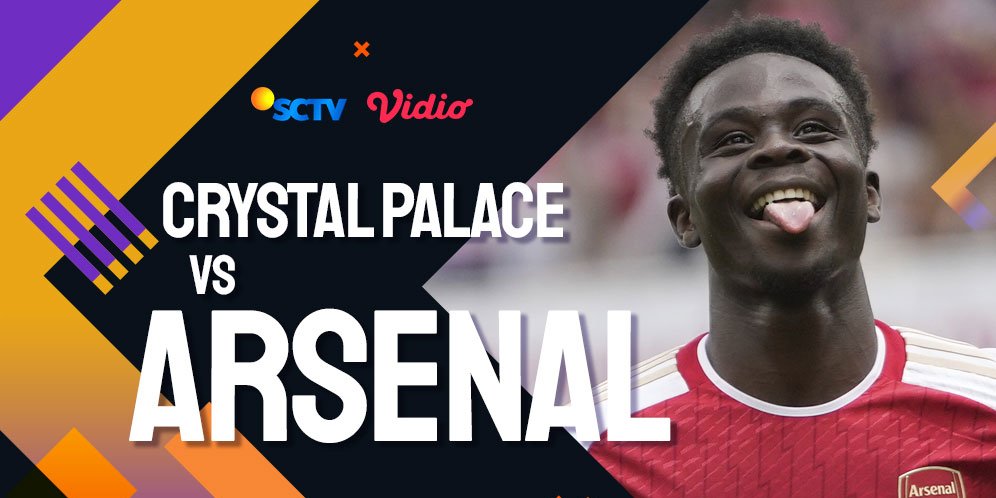 Link Live Streaming Premier League Crystal Palace Vs Arsenal Di SCTV ...