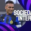 Link Live Streaming Liga Champions Sociedad vs Inter di Vidio