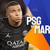 Link Live Streaming Ligue 1 PSG vs Marseille di Vidio