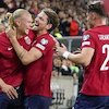 Gol Keempat Erling Haaland, Kemenangan Kedua Norwegia Gol Keempat Erling Haaland, Kemenangan Kedua Norwegia