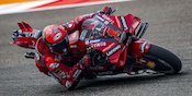 Jatuh di MotoGP India, Pecco Bagnaia Minta Maaf ke Ducati: Saya Kesulitan
