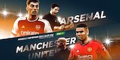 Sedang Berlangsung, Link Nonton Live Streaming Arsenal vs Manchester United di Vidio
