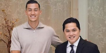 Jay Idzes Bela Habis-habisan Erick Thohir: Banyak yang Tidak Melihat Betapa Besar Usaha di Balik Layar Jay Idzes Bela Habis-habisan Erick Thohir: Banyak yang Tidak Melihat Betapa Besar Usaha di Balik Layar