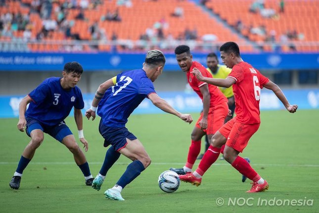 Hasil Asian Games 2023 Timnas Chinese Taipei U-24 Vs Timnas Indonesia U ...