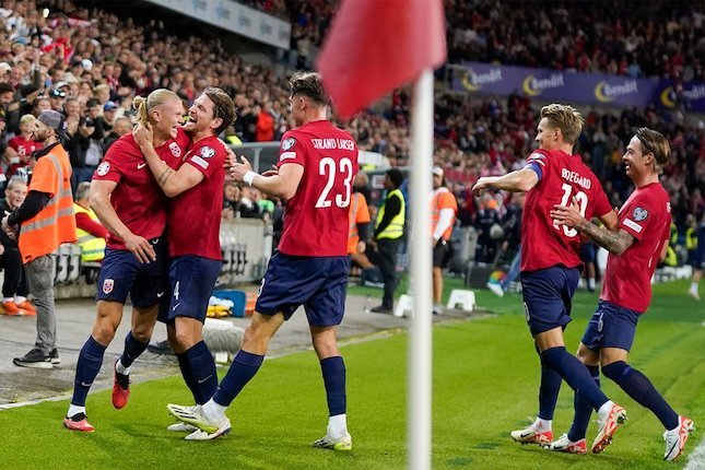 Grup A: Spanyol Berpesta Gol, Erling Haaland Cetak Gol