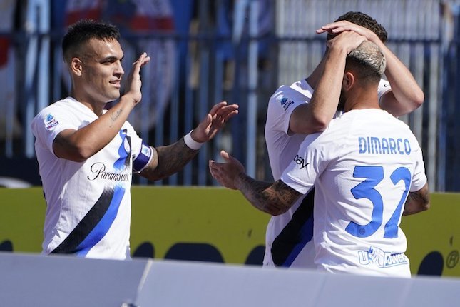 Statistik Pralaga Salernitana vs Inter Milan