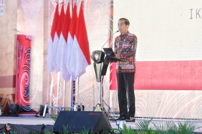 Presiden Jokowi Menjadi Saksi